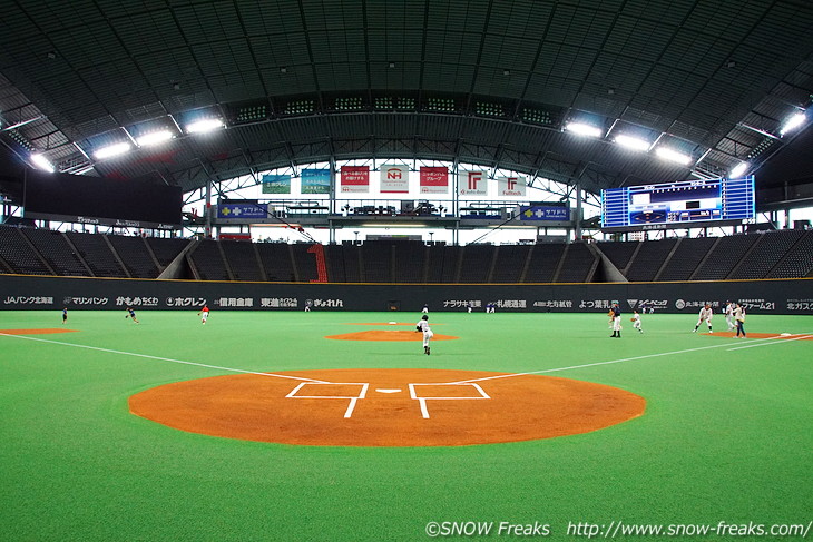 井山敬介さん率いる野球チーム「NEW WALK YANKEES」 vs Brain presents タマキちゃんを応援しよう!!チャリティーゲーム in 札幌ドーム